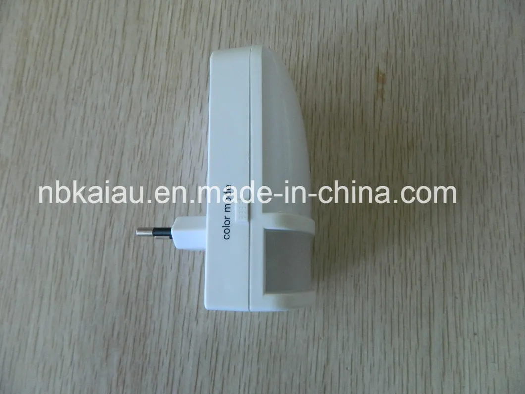 220V UK Plug Europe Plug Day and Night Photo Photocell Sensor Color Change LED Night Light