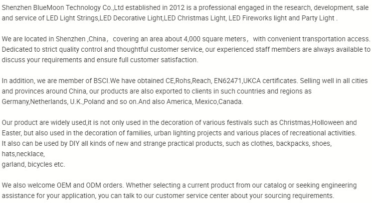 Company Profile Details
