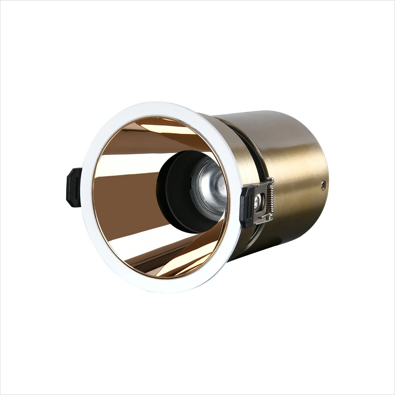 Aluminum IP20 Led Recessed Spotlights,ceiling Spot Light 12W Modern Anti-glare COB Living Room Home Office Spot Light Led