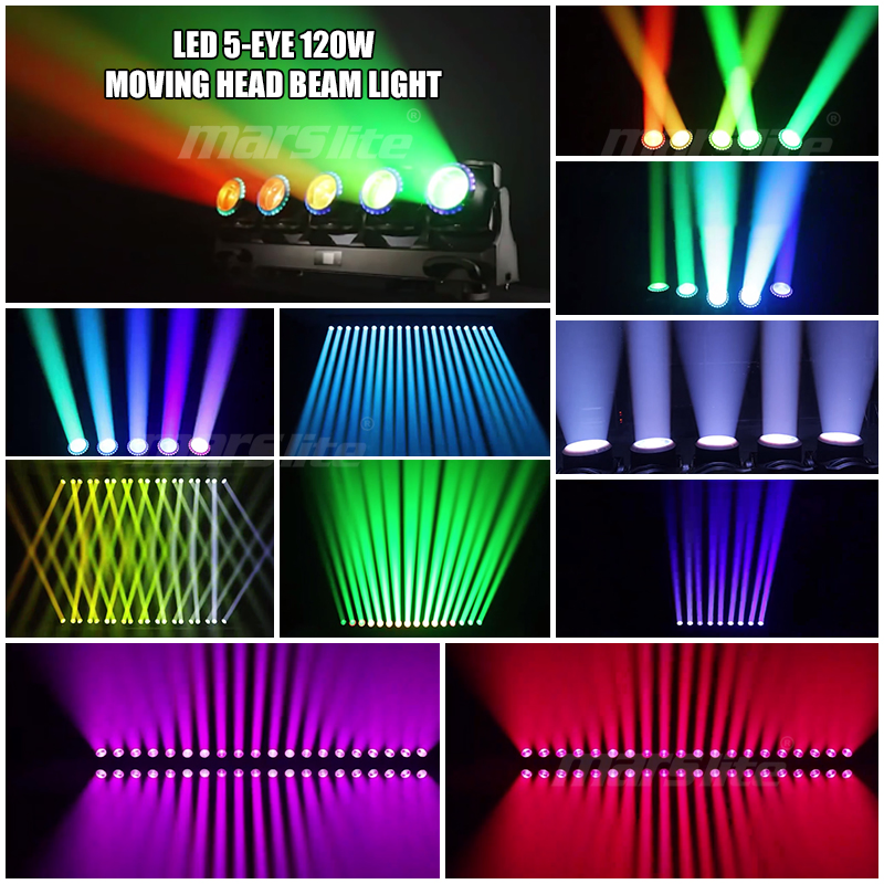 2026 Tornado Moving Head DJ Light 5X120W LED Moving Head Stage Light Event Disco Night Club Luces DJ Lights