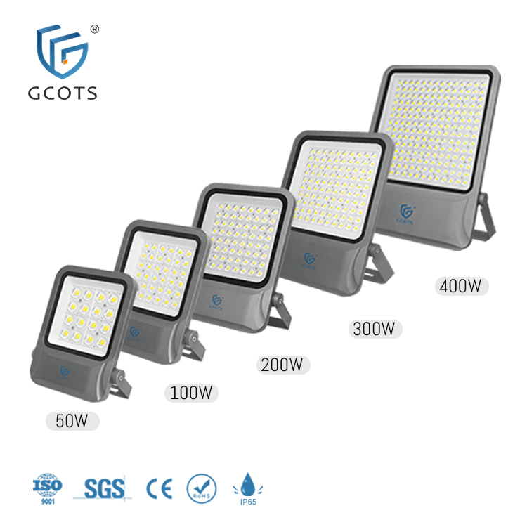 180&deg; Rotation Angle Grid-powered Flood Light 50W 100W 200W 300W 400W LED Flood Light Outdoor Waterproof LED Flood Light