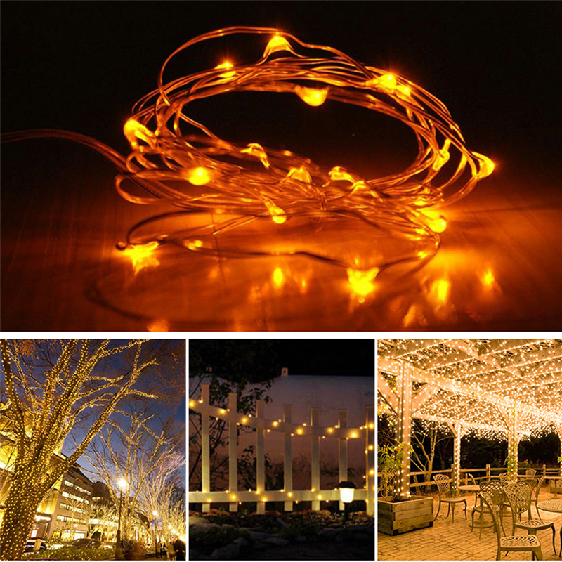 Versatile USB-Powered Copper Wire LED String Lights for Multi-Scene Application String Light