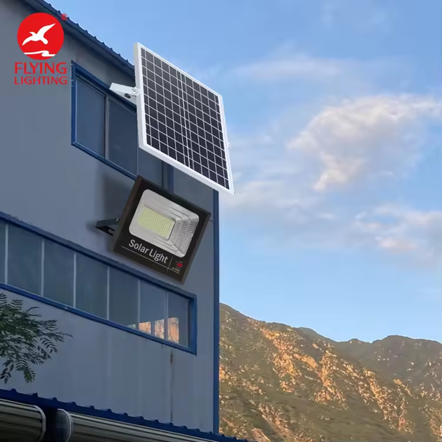 Waterproof IP67 Energy Saving Smart Outdoor Aluminum 100W-800W LED Solar Flood Light