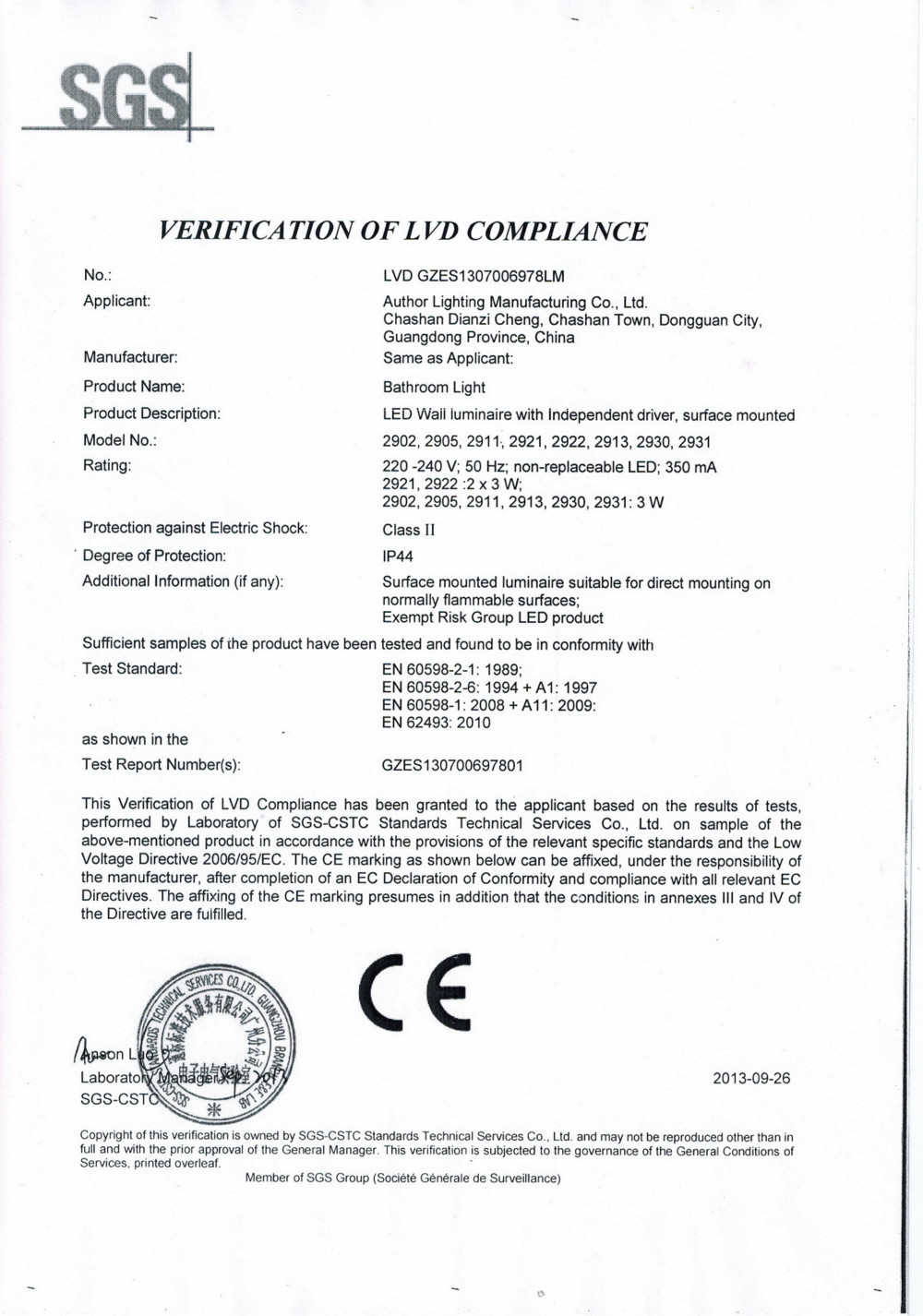 Certification 1