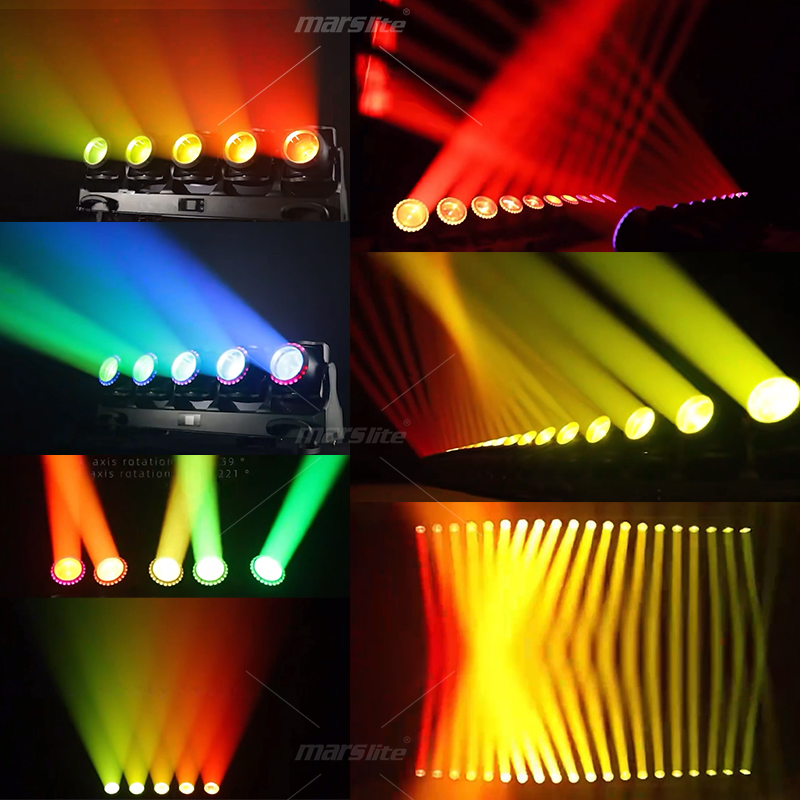2026 Tornado Moving Head DJ Light 5X120W LED Moving Head Stage Light Event Disco Night Club Luces DJ Lights
