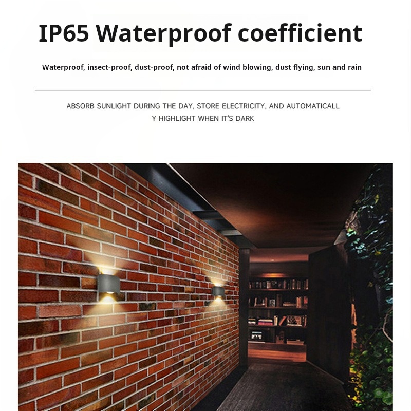 Colorful Modern AC Indoor and Outdoor Up and Down Wall Light Indoor Wall Sconce Up and Down Adjustable Led Wall Lamps