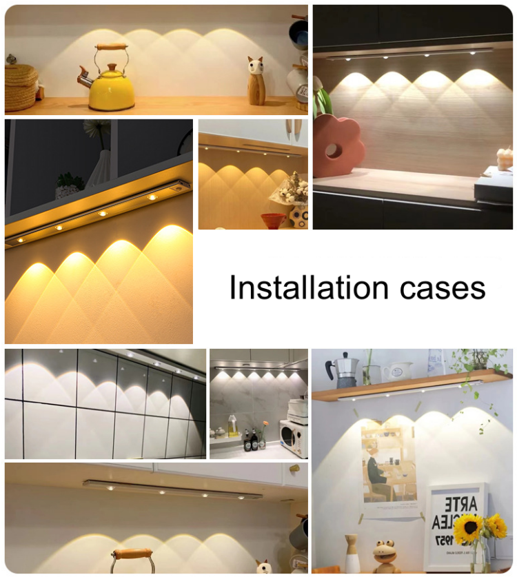 Magnetic Easy Installation Rechargeable Wireless LED Induction Lamp Feature 9
