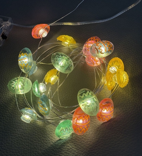Copper Wire LED String Light Plastic Fairy Garland Wine Cracked Bead Style for Christmas Party Wedding Decorations IP44 Rated