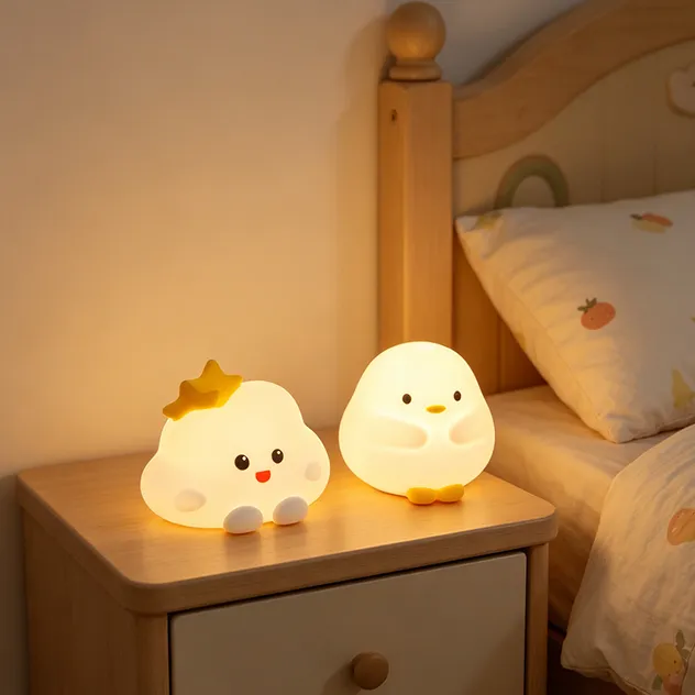 Cute Cloud Silicone Night Light