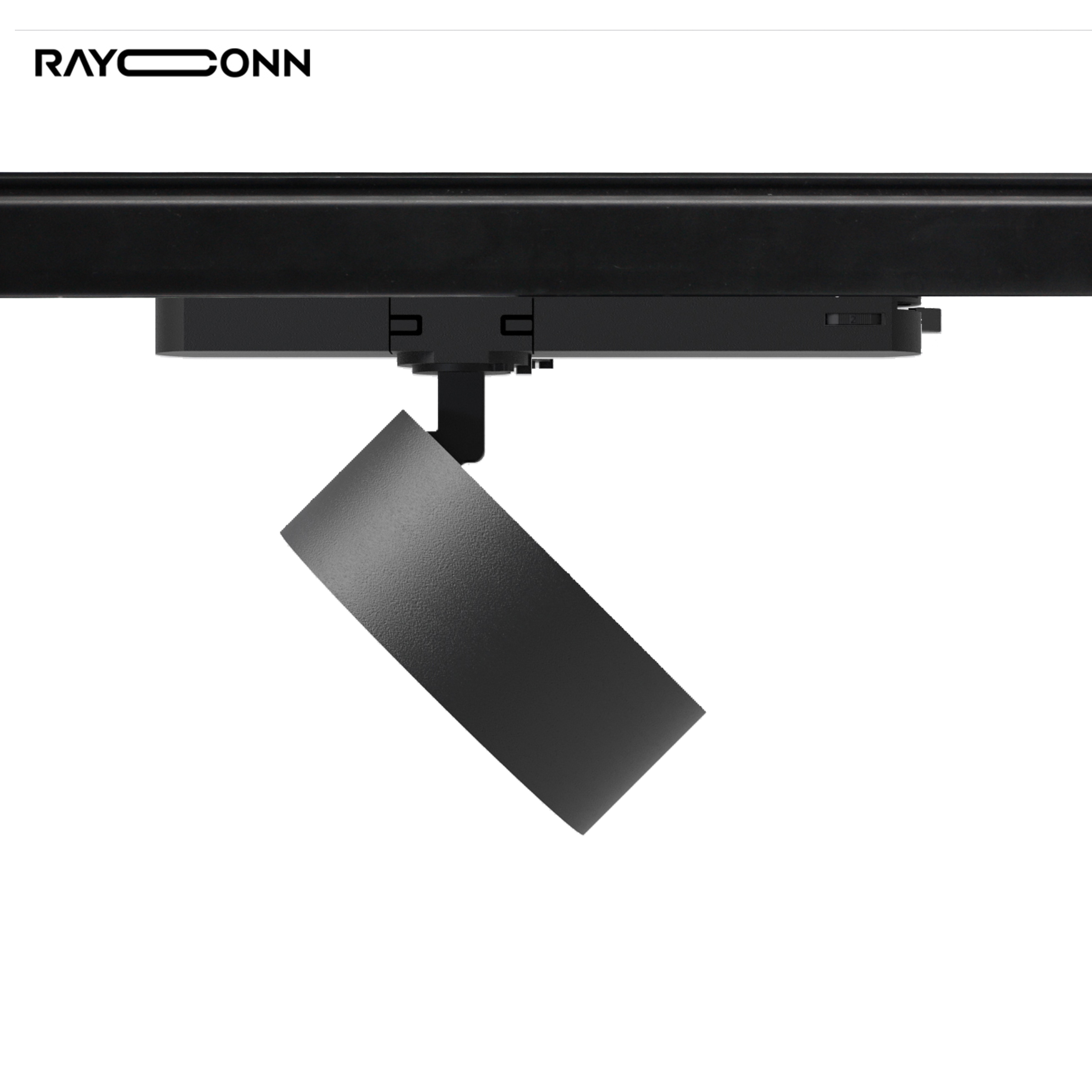 Factory Direct Sale High Quality Aluminum Black Adjustable Track Lights 15W 20W 28W Focus Rail Cob Led Track Lighting