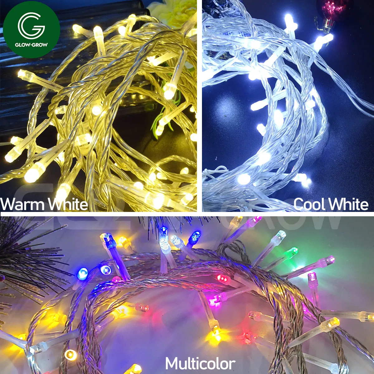 Factory Twinkle Night Fairy Light 10m-100m Christmas LED String Light for Tree Outdoor Wedding Xmas Home Party Ramadan Diwali Decoration