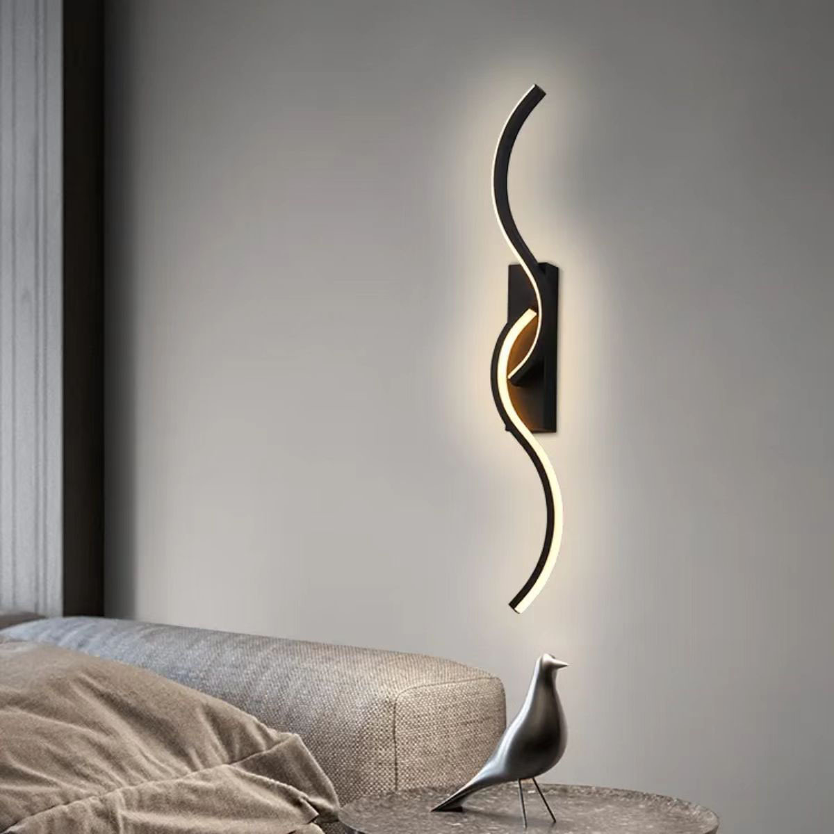 New Design Creative LED Wall Lamp for Bedroom and Dining Room - Modern Simple Decorative Night Light for Bed Background