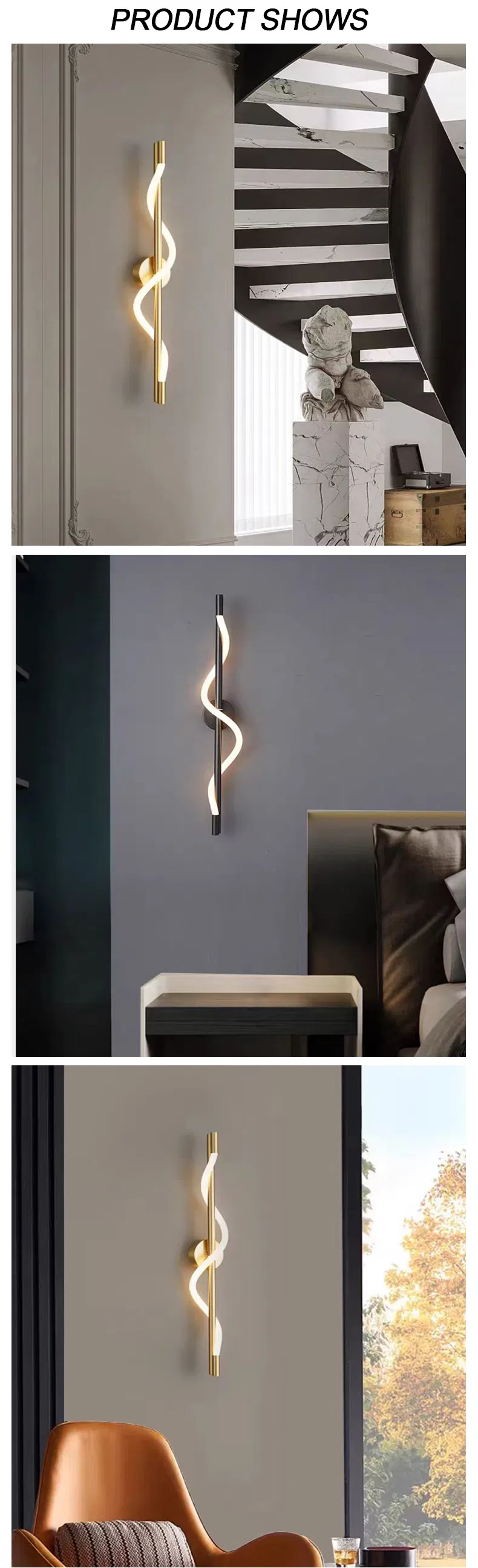 Home Bedroom Lighting Vanity Wall Lamp LED Indoor Wall Sconces Lamp Light