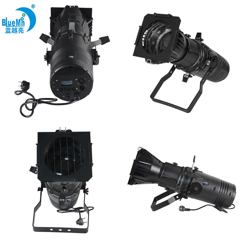 Factory Sell High Quality 200W LED Profile Light Theater Contour Wedding Meeting Image Leko Spot Light