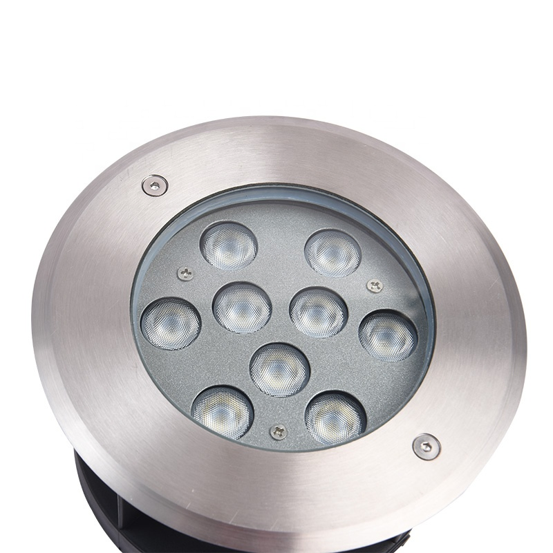 Outdoor Inground Uplight 12V 24V Waterproof IP65 IP67 Deck Light Recessed Step Buried Light Ground Lamp LED Underground Light