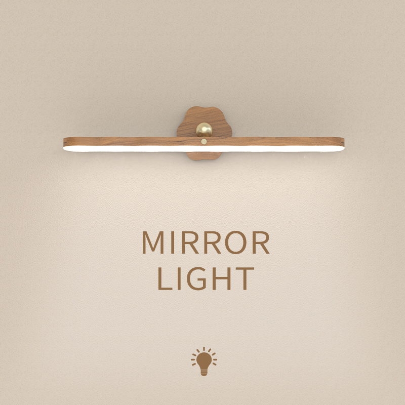 Rechargeable Magnetic Dimmer Closet LED Night Light Mirror Light