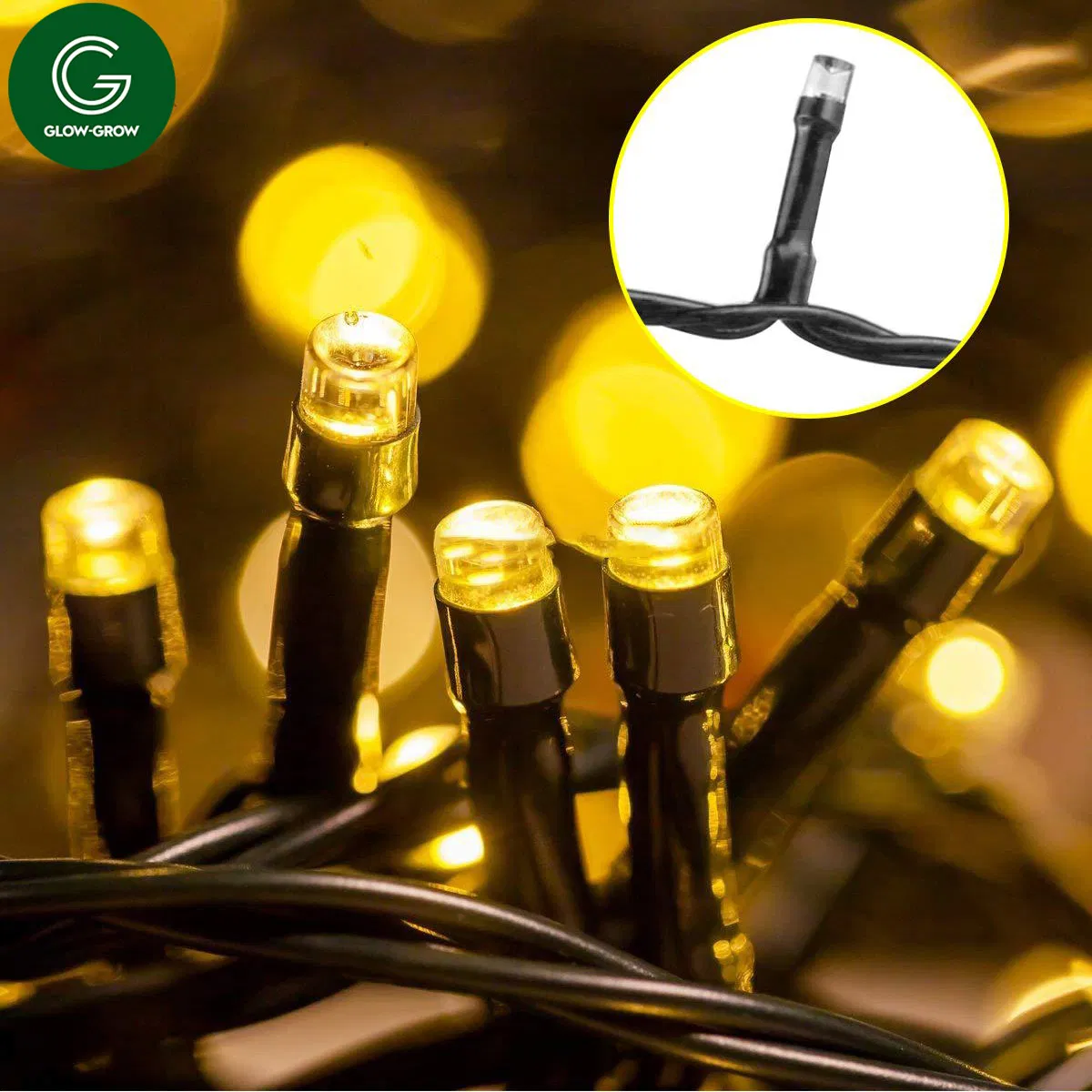 Factory Twinkle Night Fairy Light 10m-100m Christmas LED String Light for Tree Outdoor Wedding Xmas Home Party Ramadan Diwali Decoration
