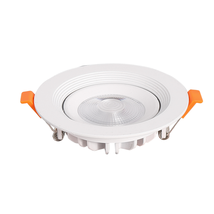 Spotlight Ultra-Thin Adjustable Angle Modern Aluminum LED Recessed Mount Bedroom Warm White