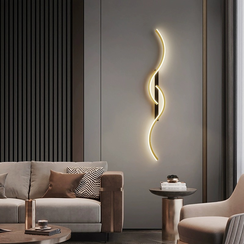New Design Creative LED Wall Lamp for Bedroom and Dining Room - Modern Simple Decorative Night Light for Bed Background