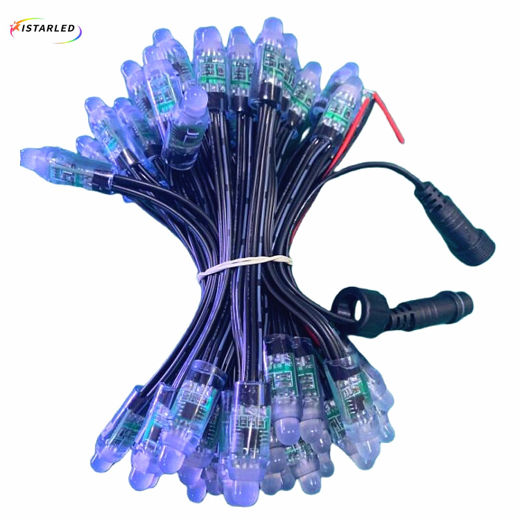 Outdoor Christmas Tree Maga Tree WS2811 12V 12MM RGB Bullet Module Node String Led Pixel Light