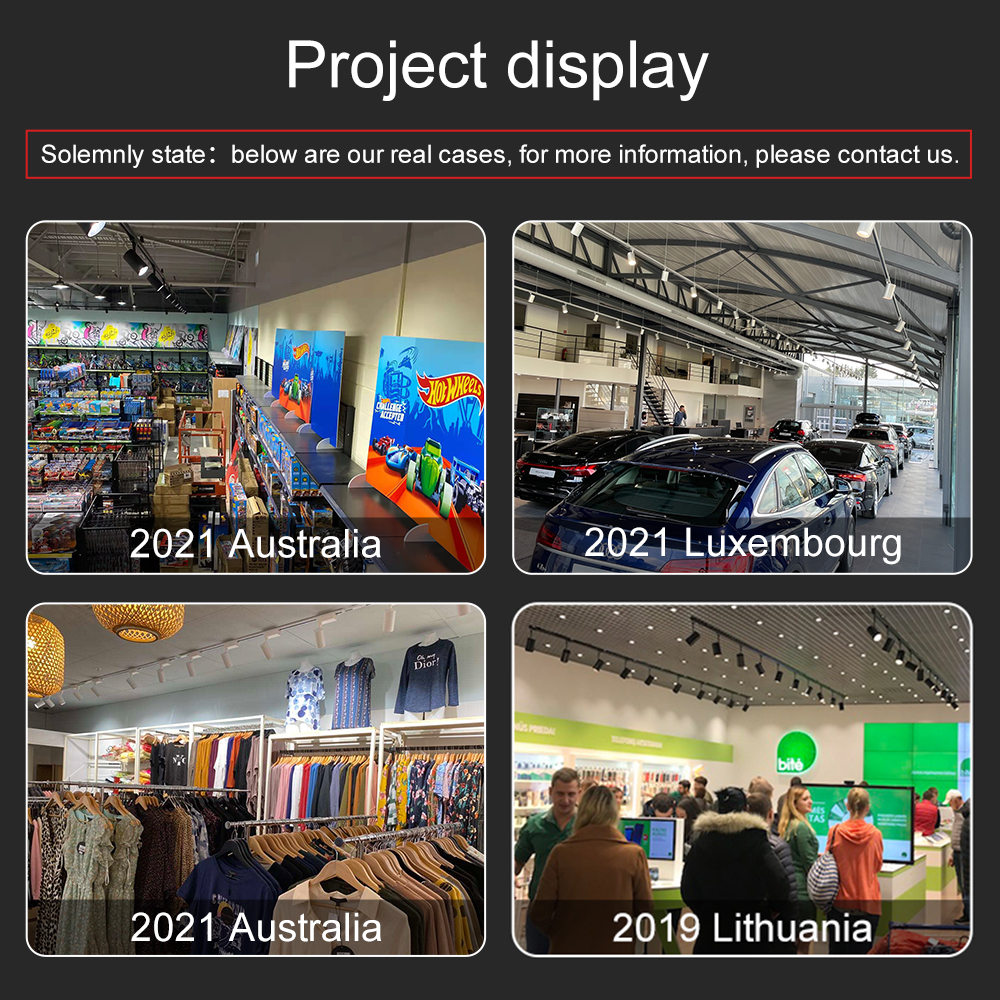 Customized 15W 20W 30W 40W 50W COB LED Track Light Commercial Price Modern Style With Aluminum Body