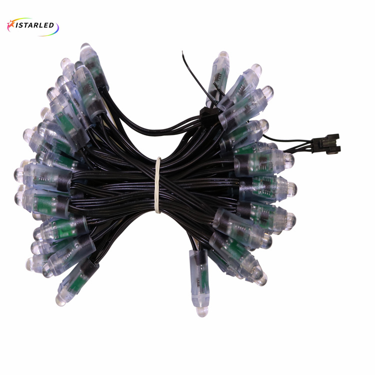 Outdoor Christmas Tree Maga Tree WS2811 12V 12MM RGB Bullet Module Node String Led Pixel Light
