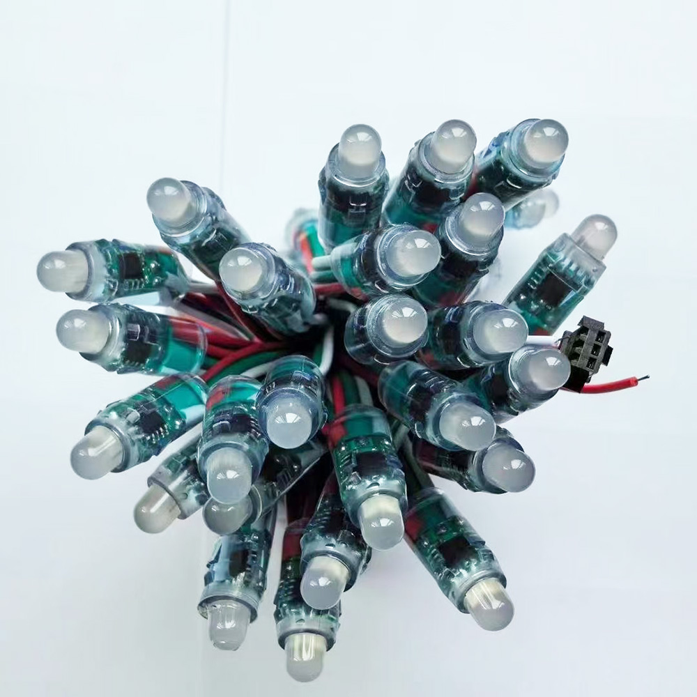 Good Quality 5V WS2811 Full Color LED Pixel Light 12mm Waterproof IP67 LED Pixel String