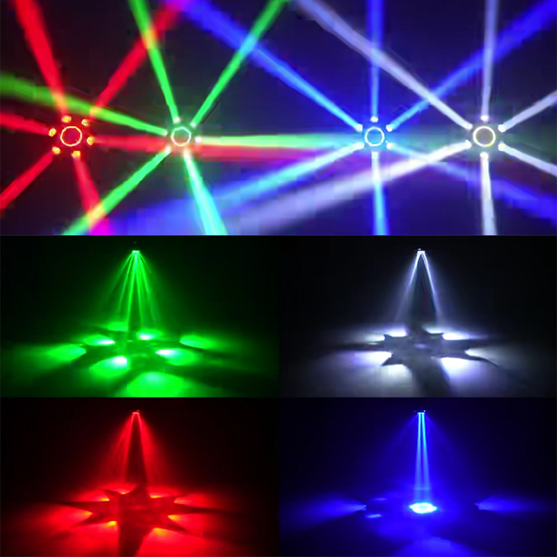 Mini 380W LED 3-in-1 Zoom Moving Head Stage Light Beam Wash Spot with DMX512 Control Aluminum Lamp Body for Club Stage Ra90
