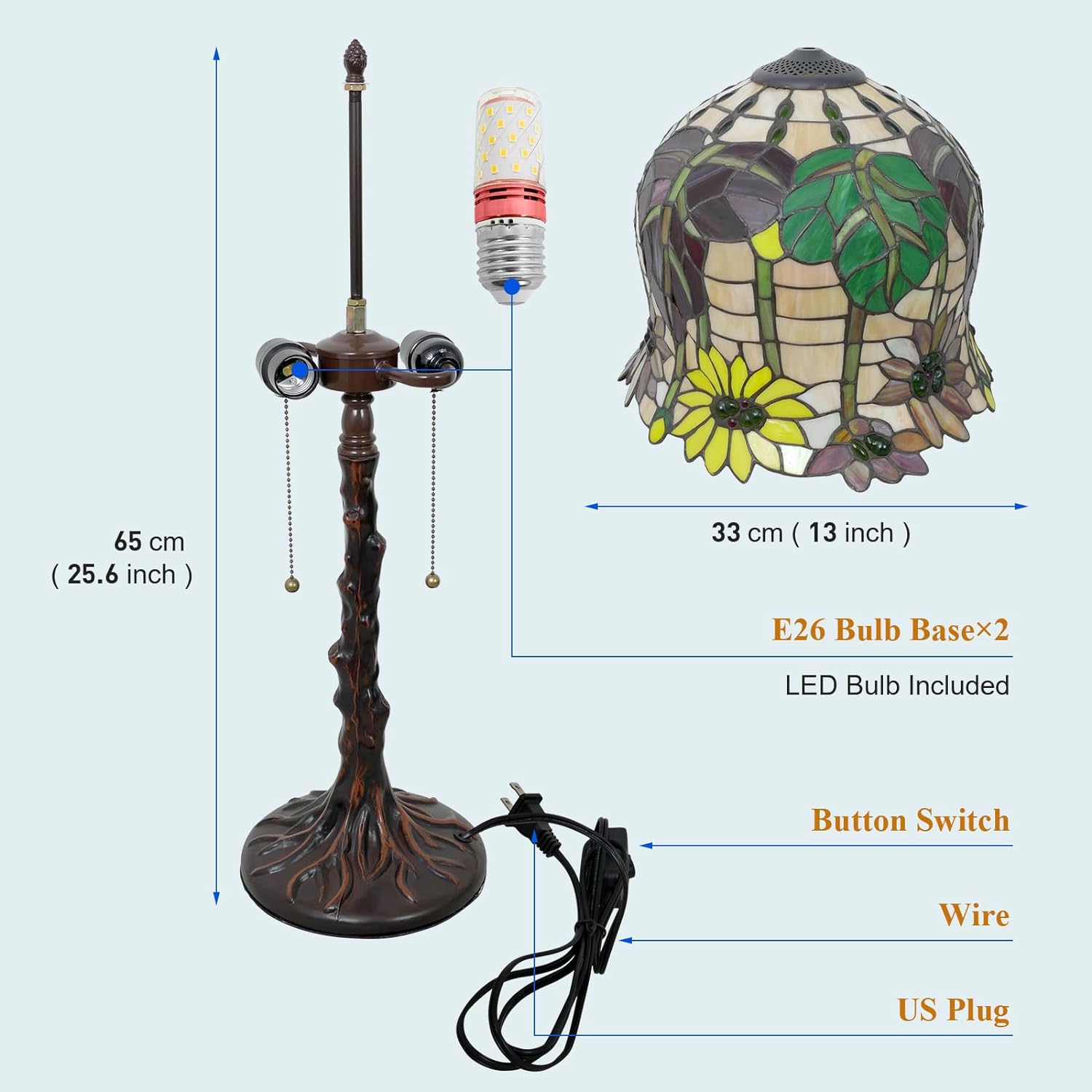 Tiffany Lamp Showcase 13