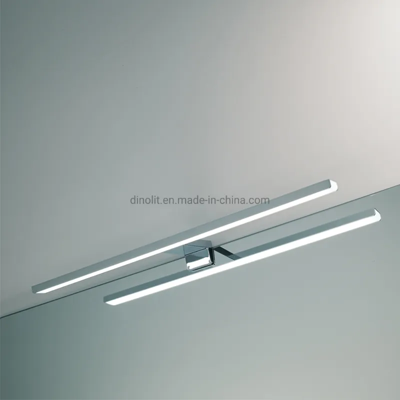 50cm Chrome Aluminum Material 110V/220V Bulit-in Driver Luxury Waterproof Bathroom Furniture/Bath Vanity/Mirror Cabinet LED Front Mirror Light CE IP44