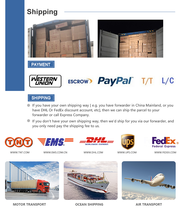Shipping methods