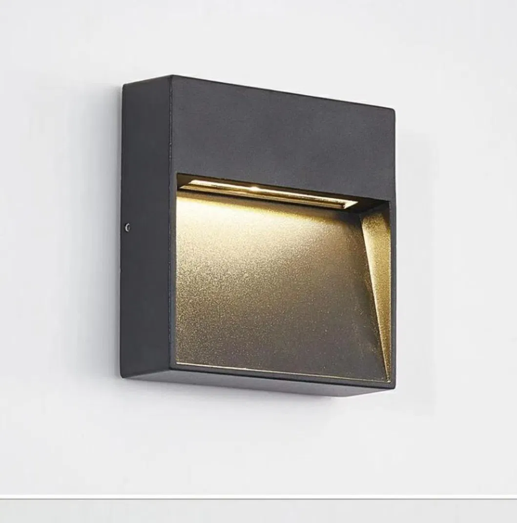 Side profile of outdoor wall light
