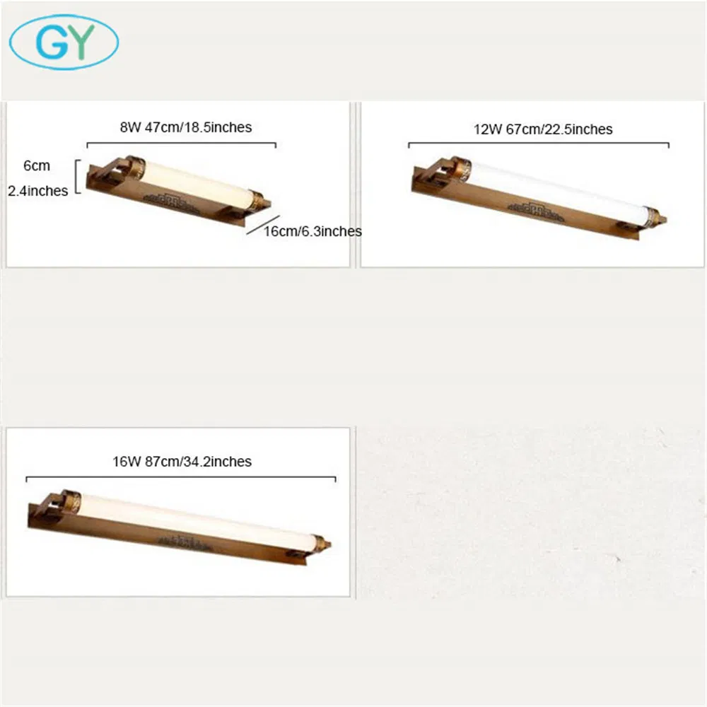 Chinese Style Mirror Light LED Mirror Lamp Wall Lamp Make-up Bathroom Vanity Lighting (WH-MR-41)