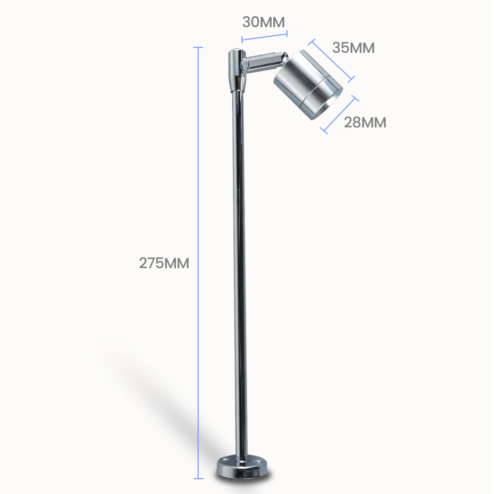 Dingdian LED NEW Led Spotlight MINI Light Lighting Pole Jewelry Store Museum Display Lamp Spot Bulb showcase Cabinet Light