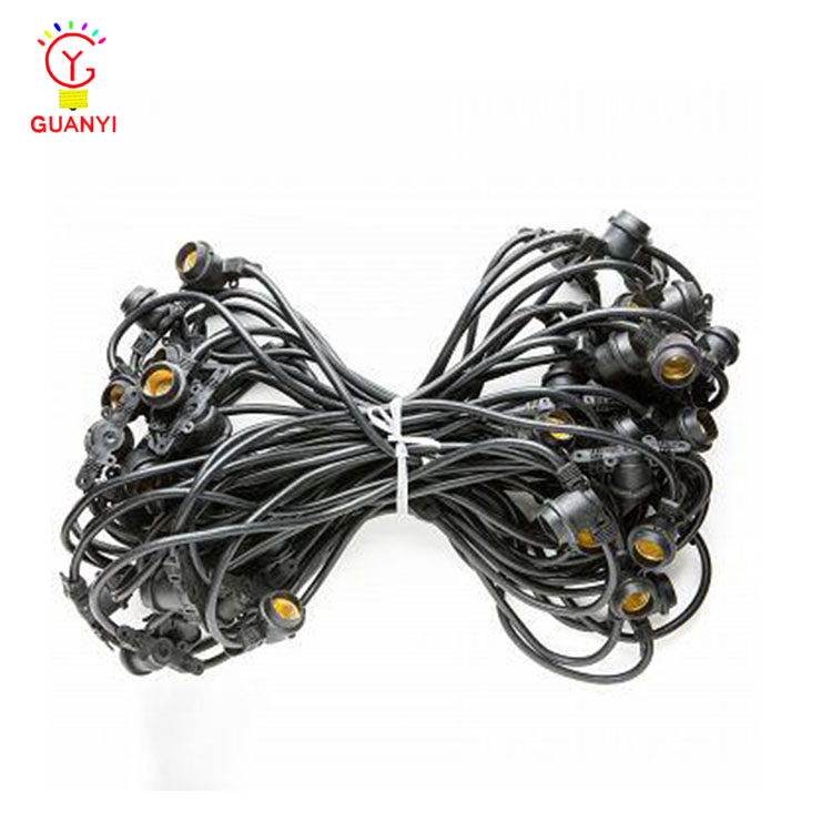 UL C9 E17 25L/50L/100L SPT-1W 18AWG Christmas String Light Stringers