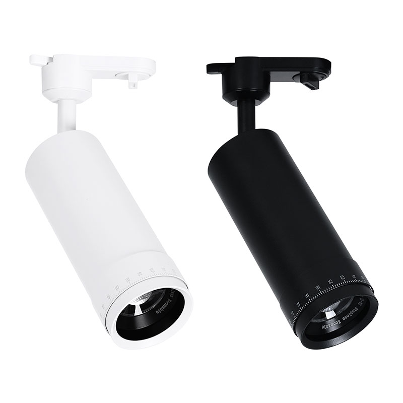 Wholesale Commercial Lighting Tracks Spotlight 10W Adjustable LED Zoomable Track Light