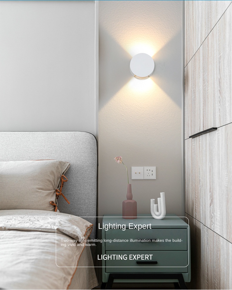 Creative Modern American Energy-Efficient LED Wall Lamp