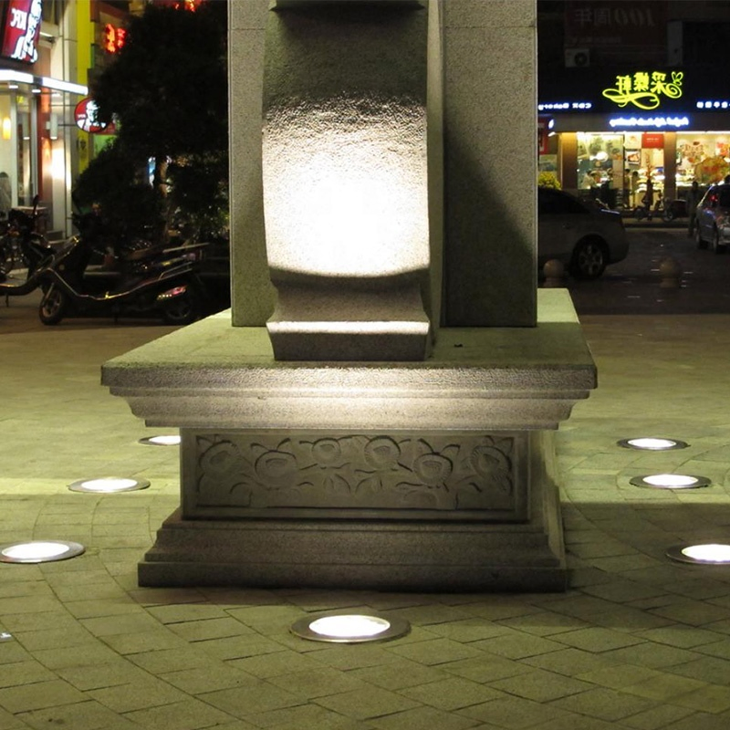 Outdoor Inground Uplight 12V 24V Waterproof IP65 IP67 Deck Light Recessed Step Buried Light Ground Lamp LED Underground Light