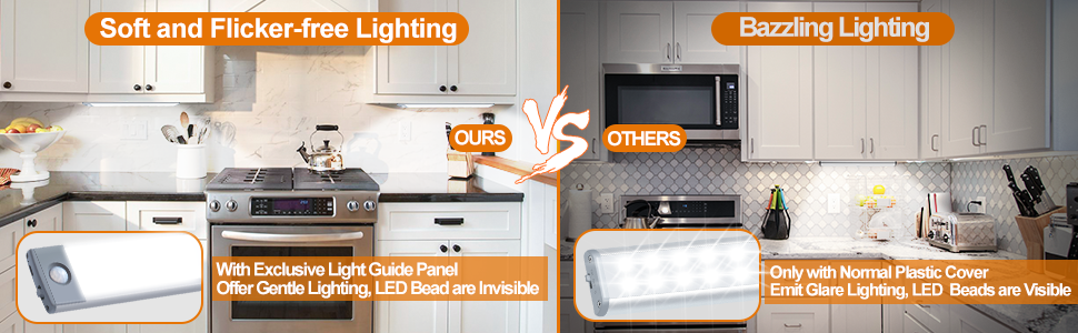 Cabinet Light Sensor Range