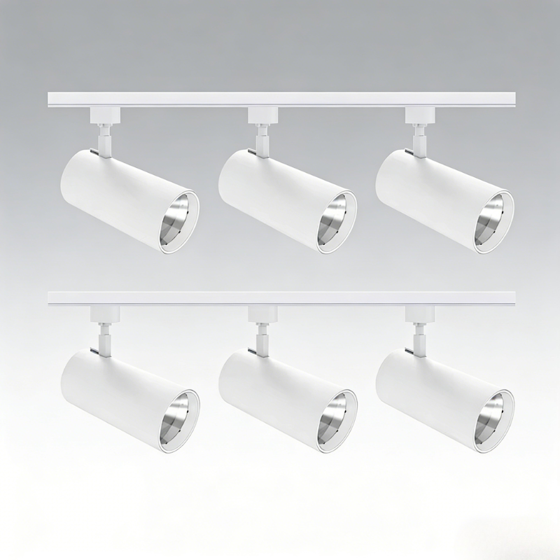 Factory Direct Modern Dimmable Adjustable 10W-30W Commercial Ceiling Track Light Rail Lighting System Led Track Light