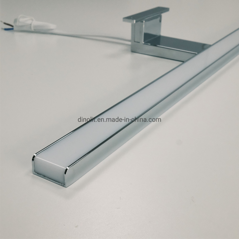300mm Length Waterproof Bath Illumination Chrome Aluminum LED Vanity Mirror Light for Bathroom Mirror or Cabinet with Ce RoHS IP44