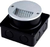 IP65 Aluminium LED Flood Lights 3X1w LED High Power Step Wall Light
