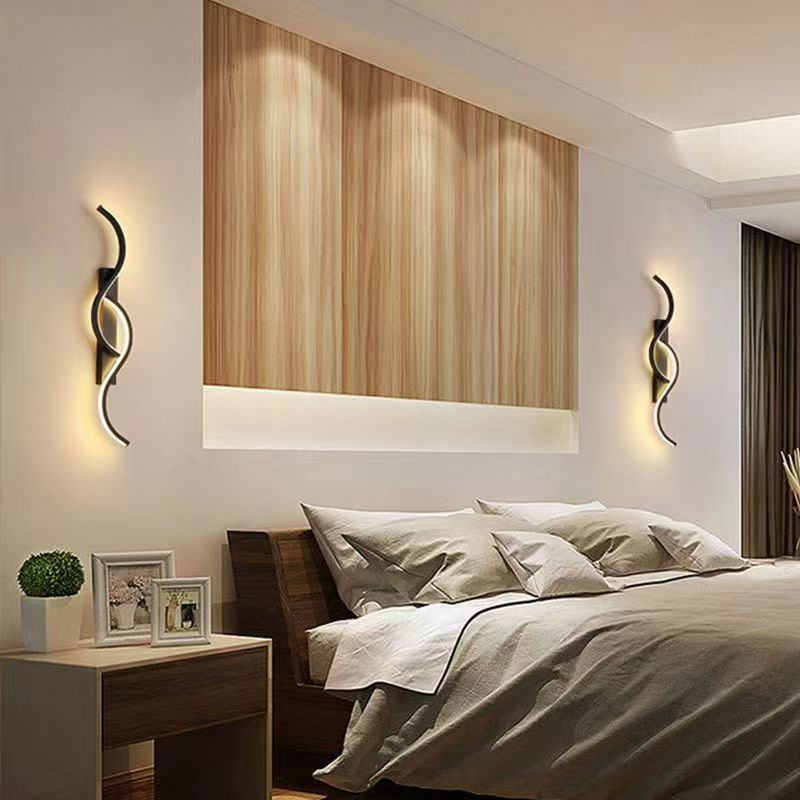 New Design Creative LED Wall Lamp for Bedroom and Dining Room - Modern Simple Decorative Night Light for Bed Background