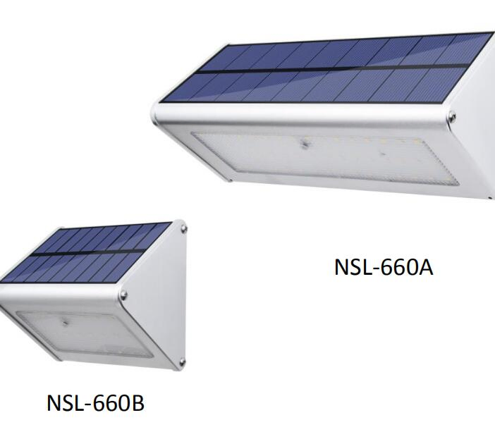 Outdoor Waterproof IP65 Garden Lighting Solar Powered Wall Lamp Step Light