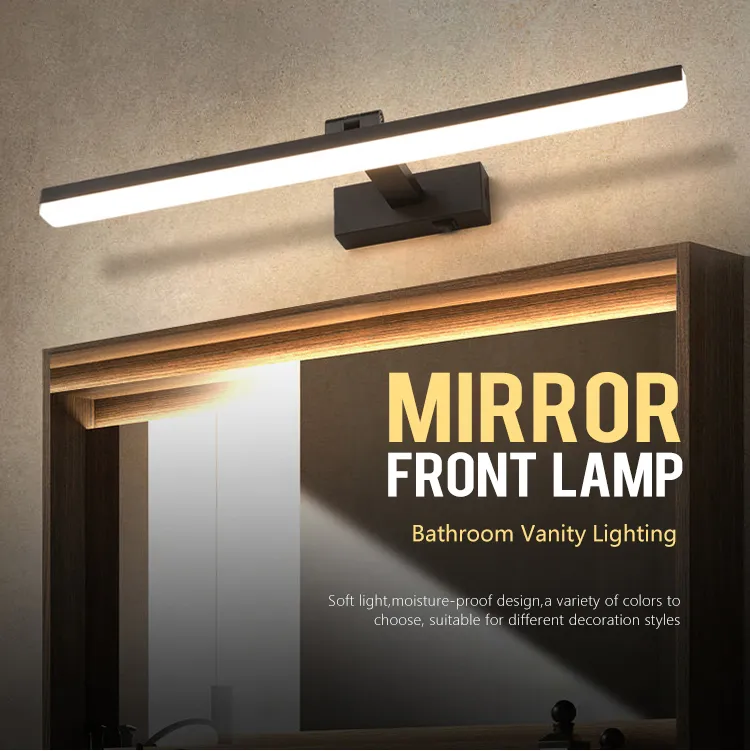 High Quality Bathroom Rectangle LED Mirror Lamp Light Vanity Mirror Lights