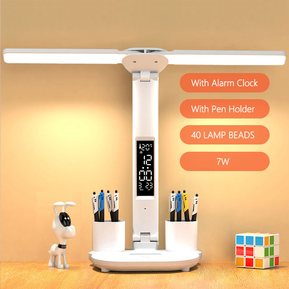 Minimalist Study Bedroom Bedside Table Lamp Eye Protection Decorative Rechargeable Table Lamp Led Light Lamp