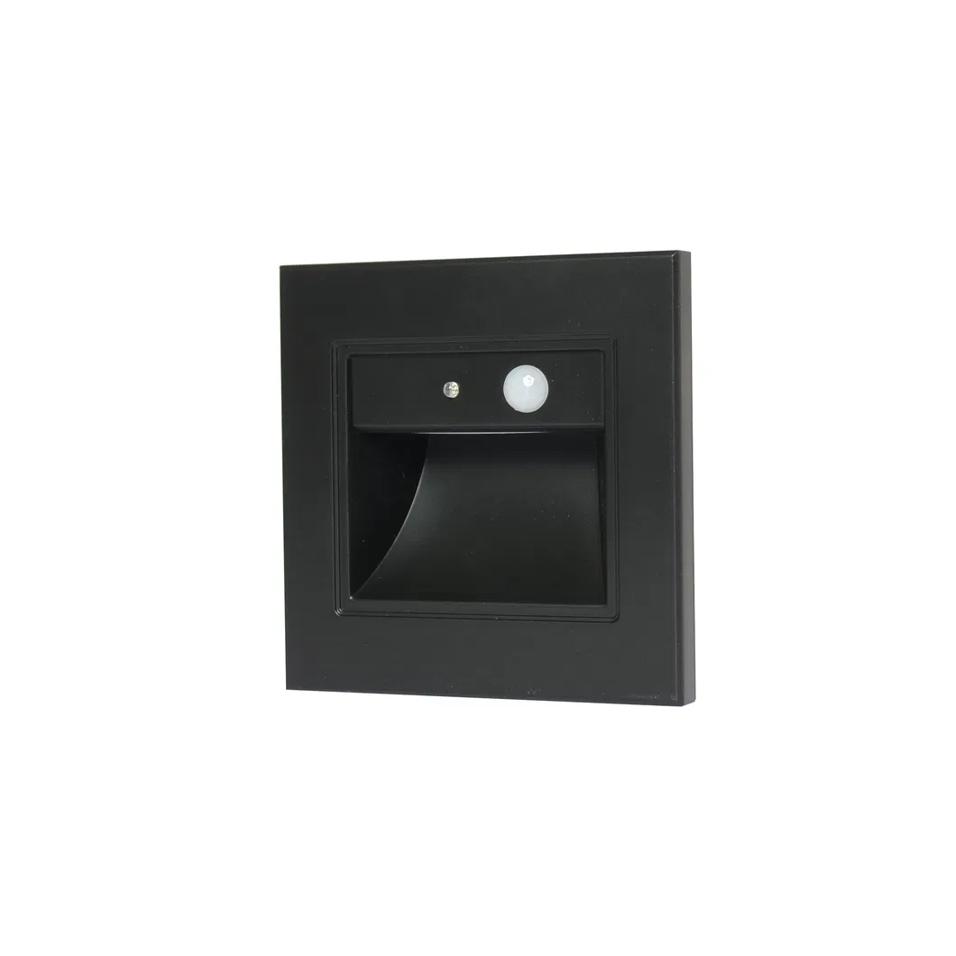 Modern Design Aluminum Indoor Recessed Wall Foot Lamp LED Stair Step Light