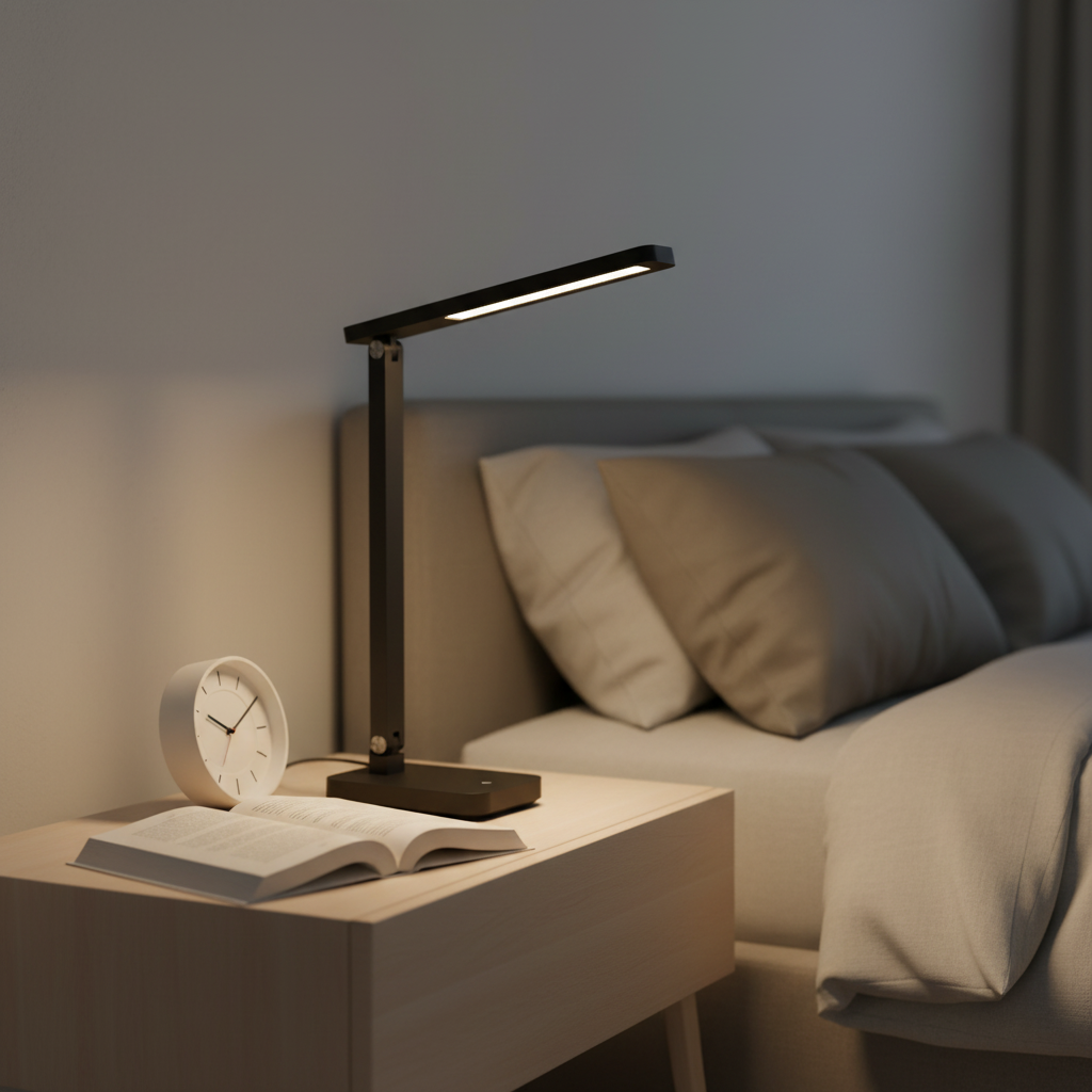 Factory Supply Eye-Caring LED Desk Lamp for Children, RG0 Flicker-Free, Touch Adjustable Table Light