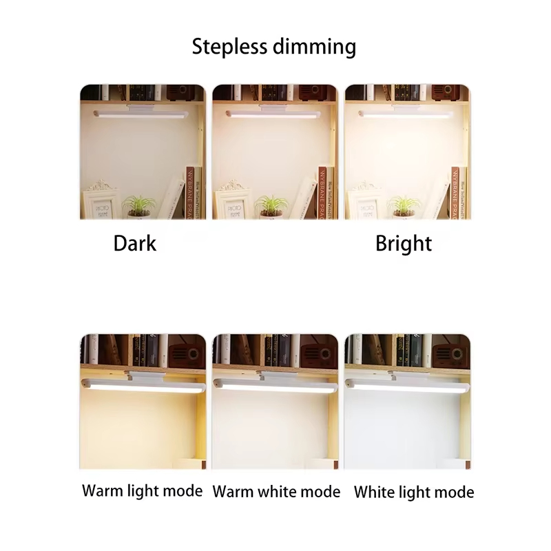 LED Vanity Lights Eye Protection 5V USB Rechargeable Makeup Mirror Light Touch Switch Wall Dressing Table Desk Lamp