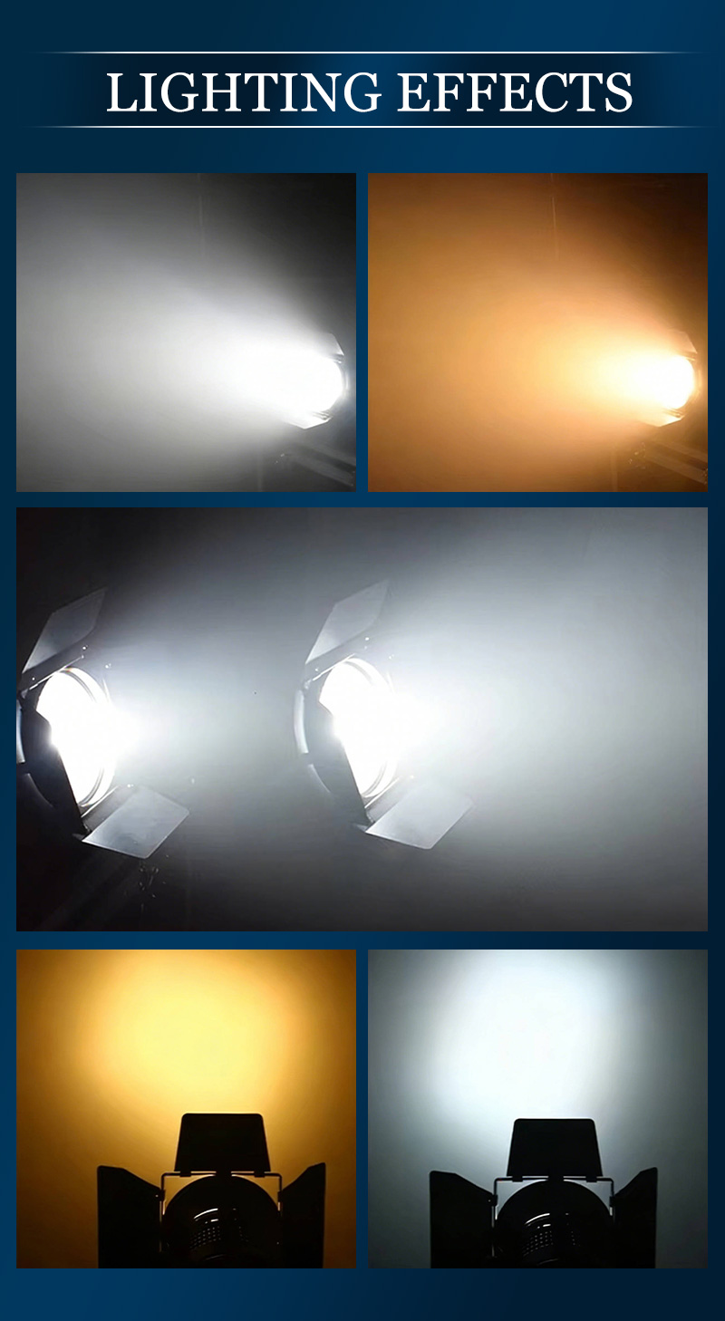 200W LED fresnel focus profile light detail 5